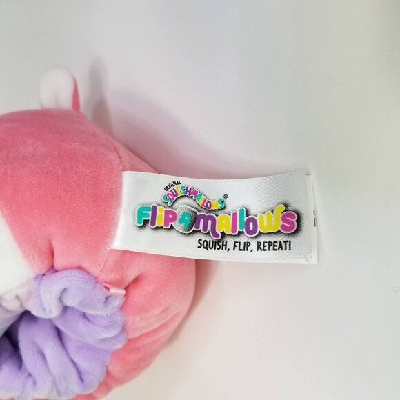 Squishmallows Flipamallows 5" Unicorn Caticorn Plush toy Valentines Day Zoe Cour - Picture 10 of 11